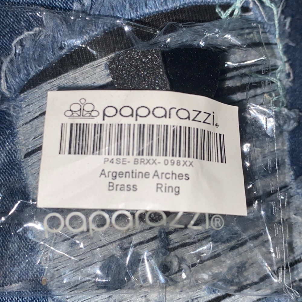 Paparazzi “Argentine Arches” Brass Ring